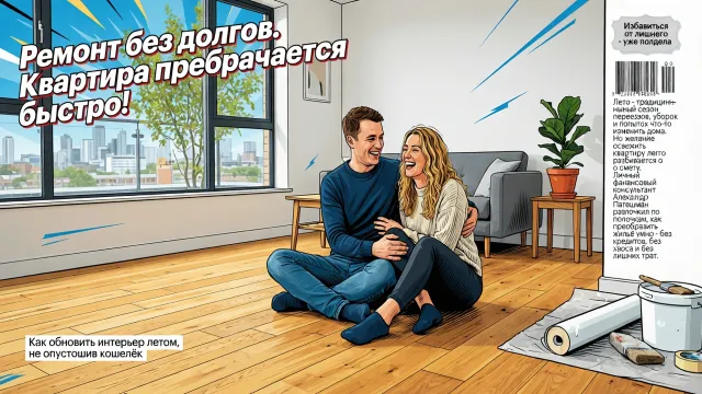 Ремонт без долгов. Квартира преображается быстро!