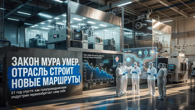 Закон Мура умер. Отрасль строит новые маршруты