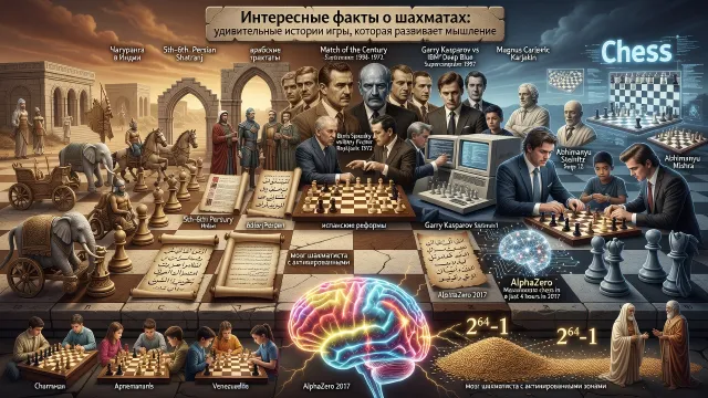 Интересные факты о шахматах: удивительные истории игры, которая развивает мышление