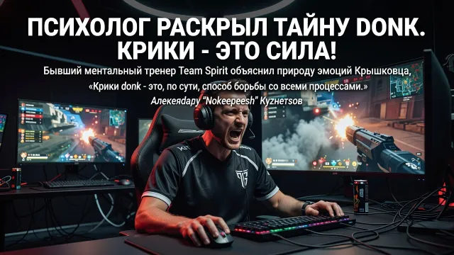 Психолог раскрыл тайну donk. Крики - это сила!